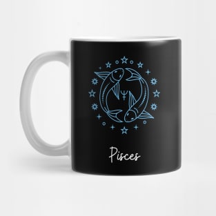 Astrological zodiac birthday sign Pisces Mug